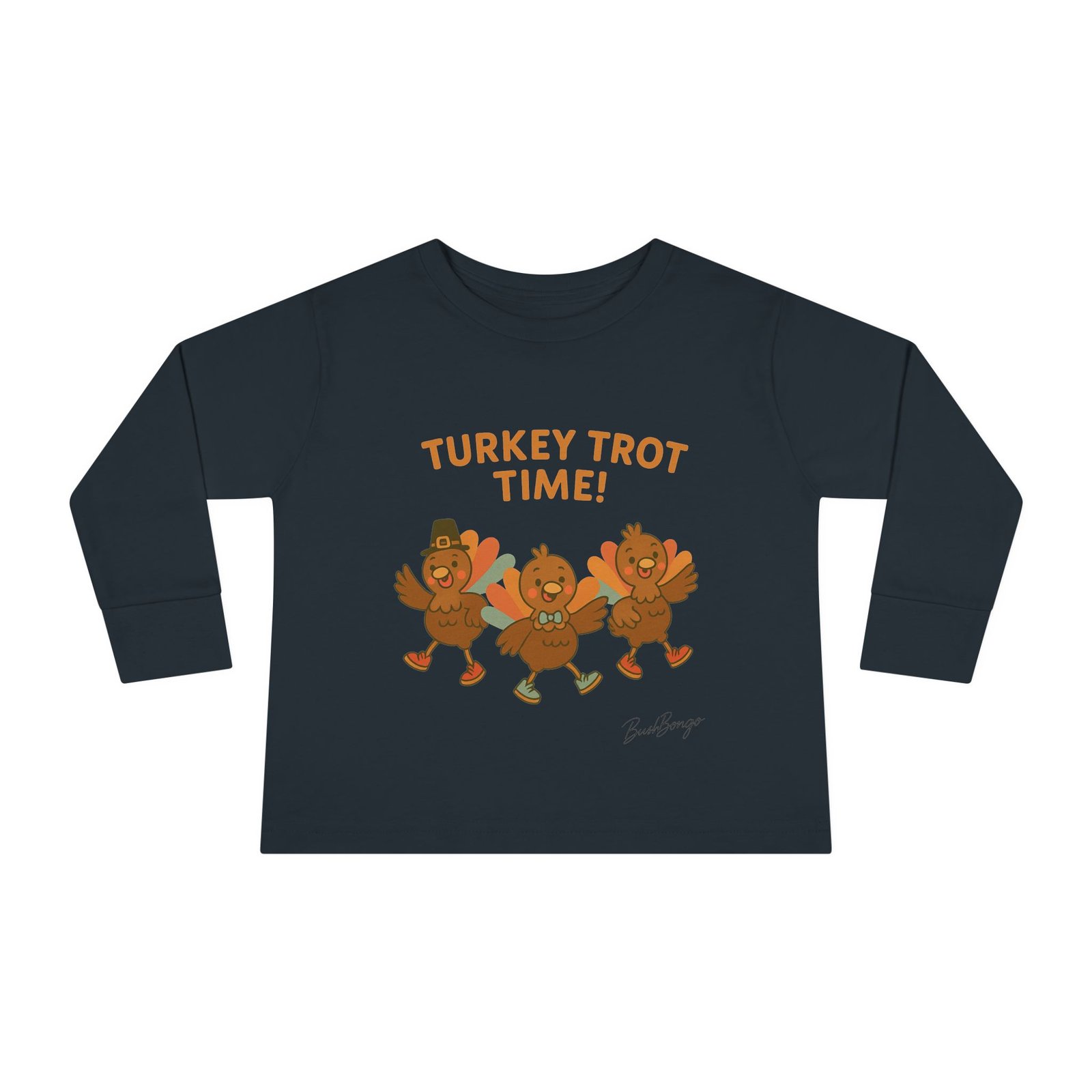 Thanksgiving Turkey Dance Toddler Tee - Image 17