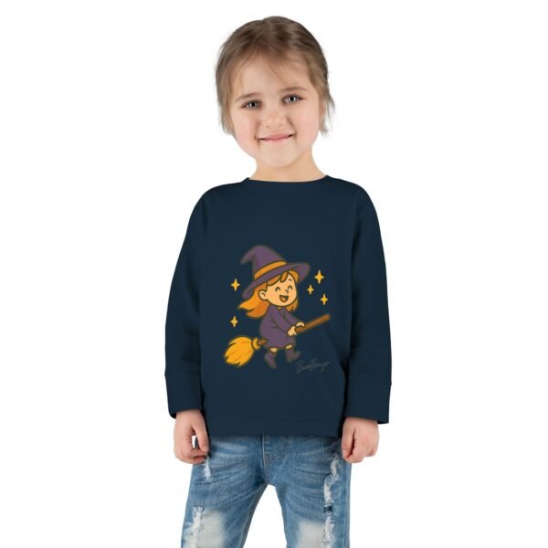 Witch on Broom Toddler Tee
