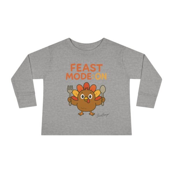 Thanksgiving Feast Mode on Turkey Toddler Tee