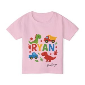 Custom funny Dino Truck Toddler Tee - Image 21