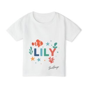 Personalized Ocean Characters Custom Toddler Tee