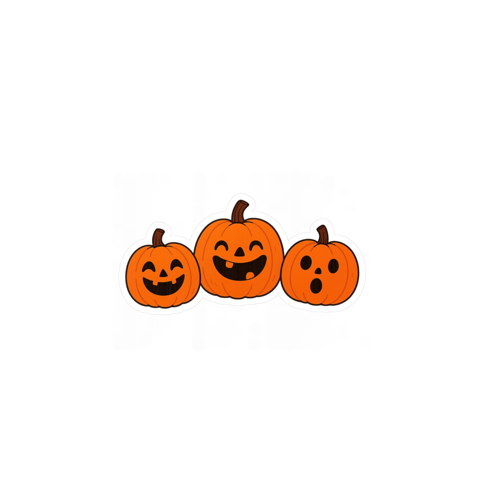 Halloween Pumpkin Squad Kiss-Cut Vinyl Decals - Image 9