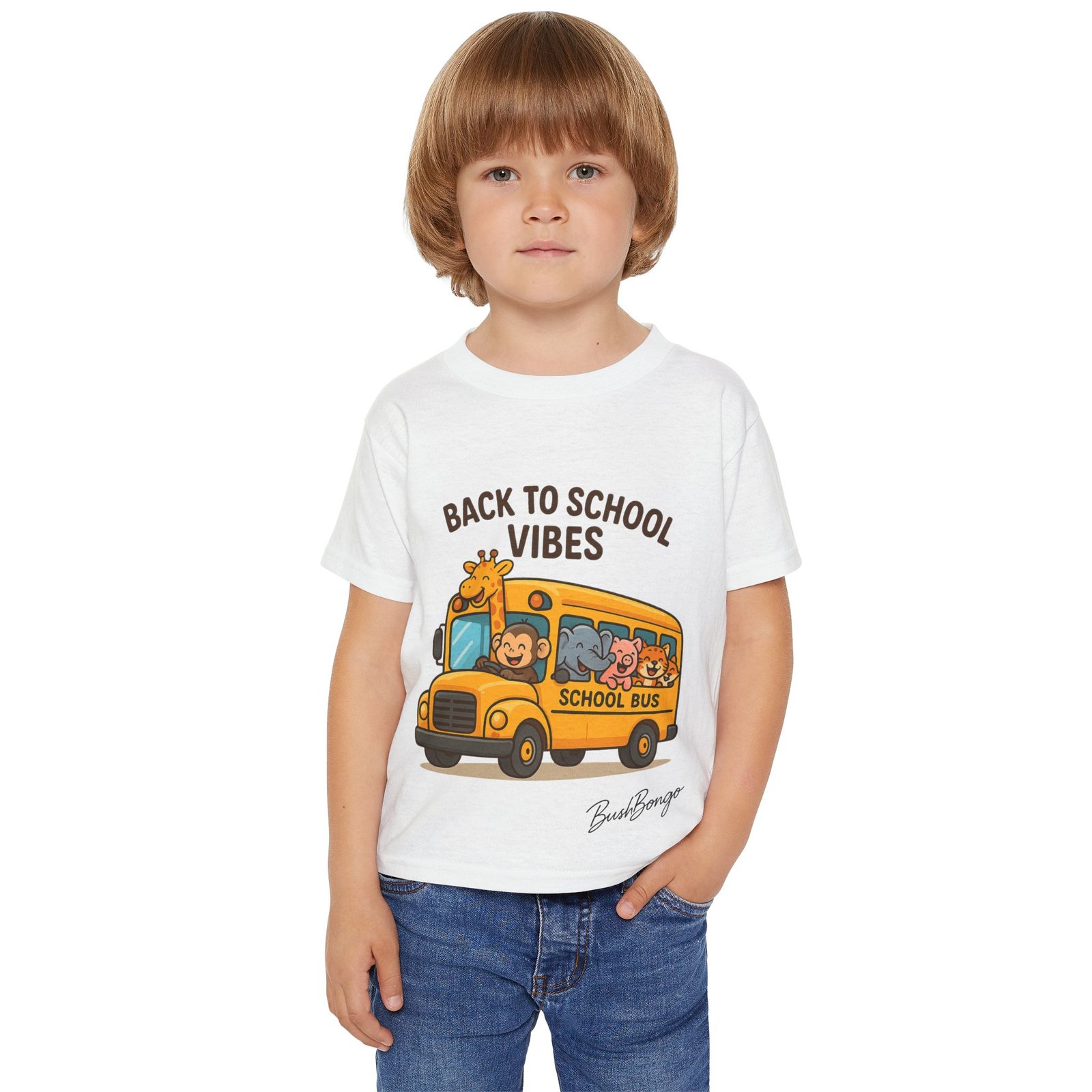 Personalized Back to School Toddler Shirt - Image 3