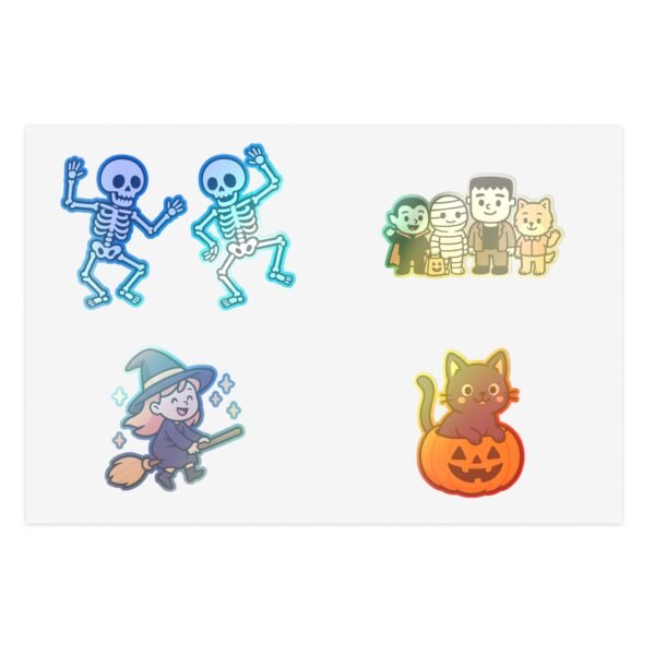 Halloween Sticker Sheets - Spooky Fun