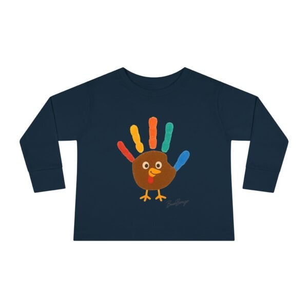 Thanksgiving Toddler Colorful Handprint Toddler Tee