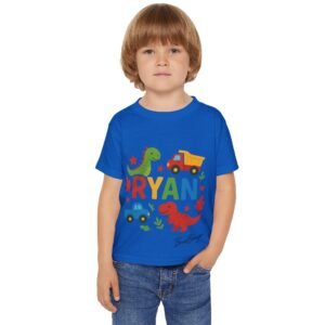 Custom funny Dino Truck Toddler Tee - Image 15