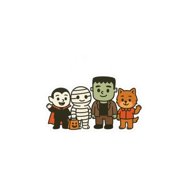 Monster Squad Halloween Decals