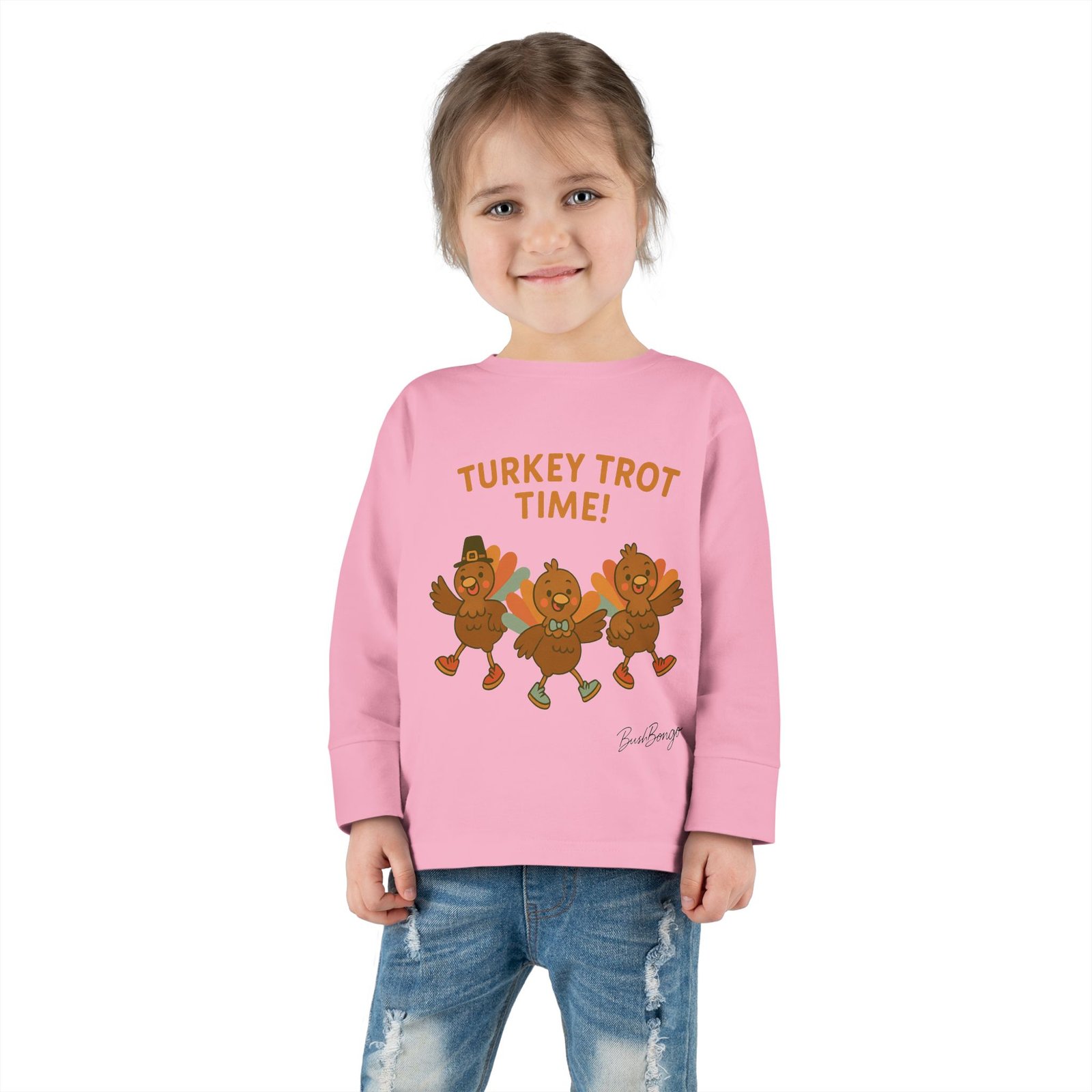 Thanksgiving Turkey Dance Toddler Tee - Image 28