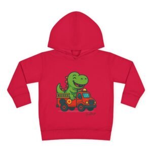Dinosaur Toddler Fleece Pullover Hoodie - Image 49