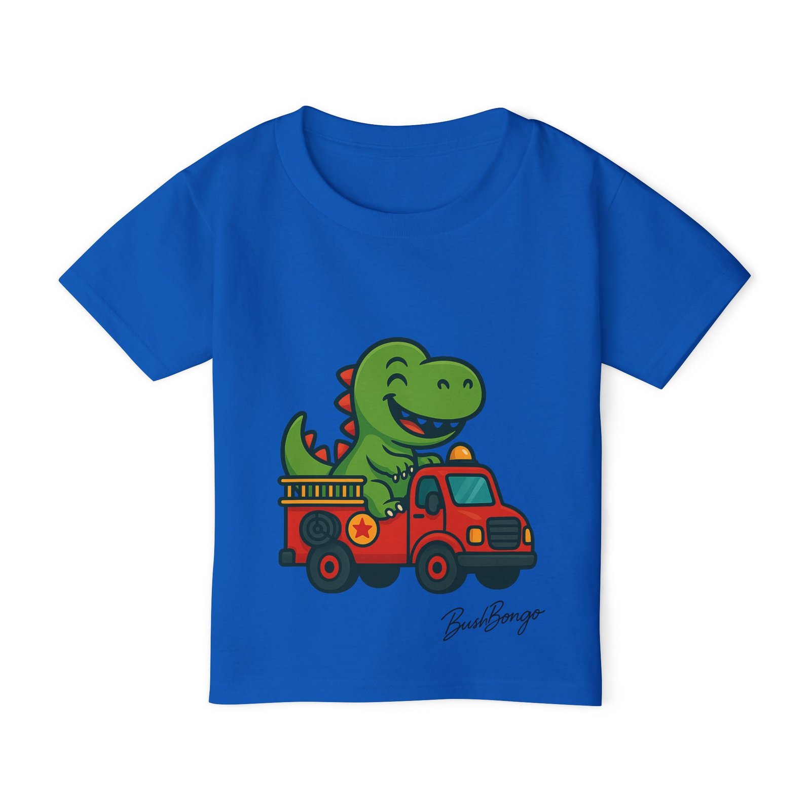 Funny Dino Truck Toddler Tee - Image 13