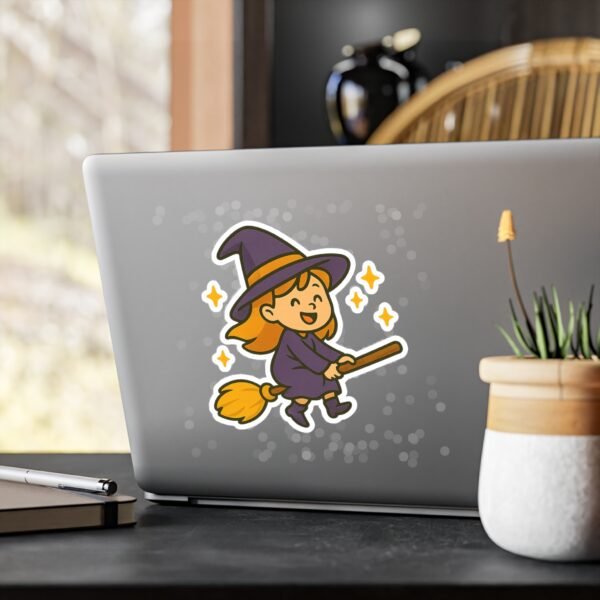 Halloween Witch Decal