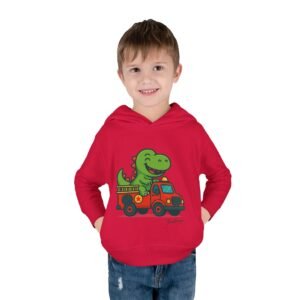 Dinosaur Toddler Fleece Pullover Hoodie - Image 51