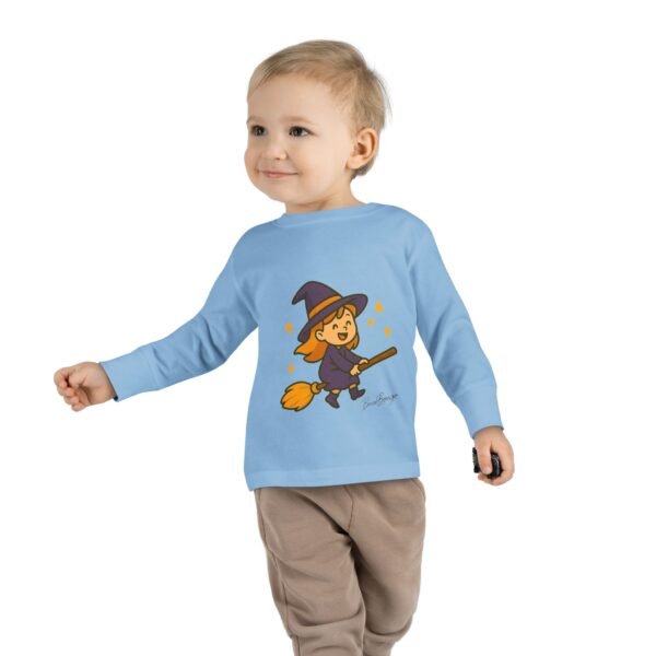 Witch on Broom Toddler Tee