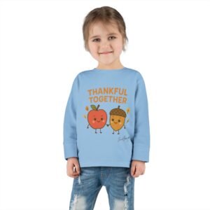 Thankful Together Thanksgiving Toddler Tee - Image 12