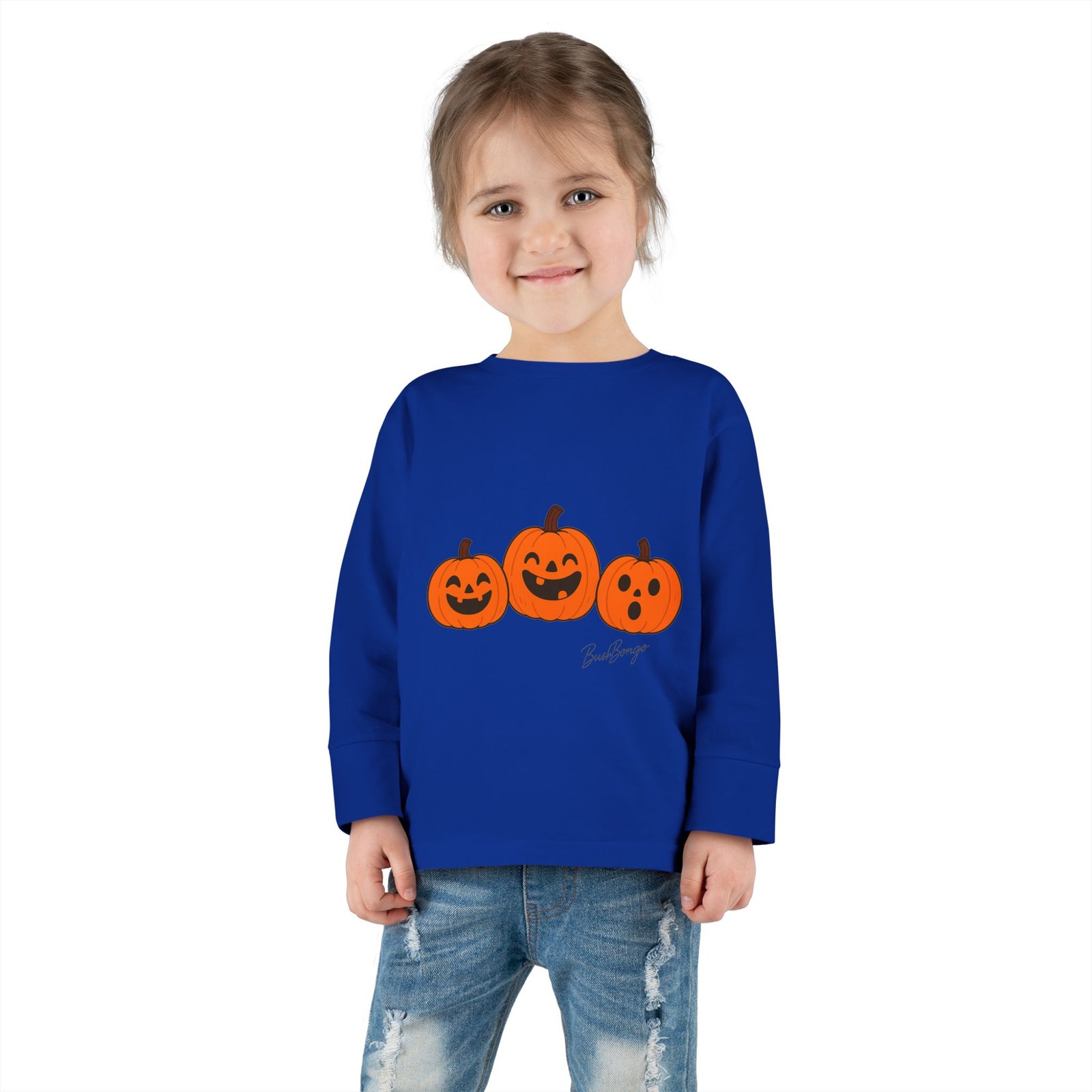 Laughing Pumpkin Squad Toddler Tee - Image 12