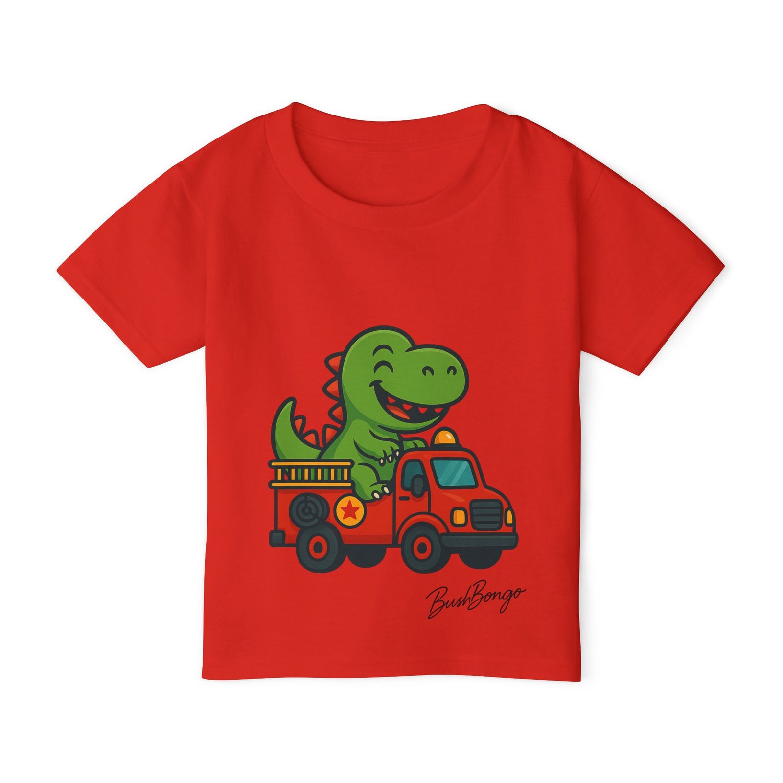Funny Dino Truck Toddler Tee - Image 25