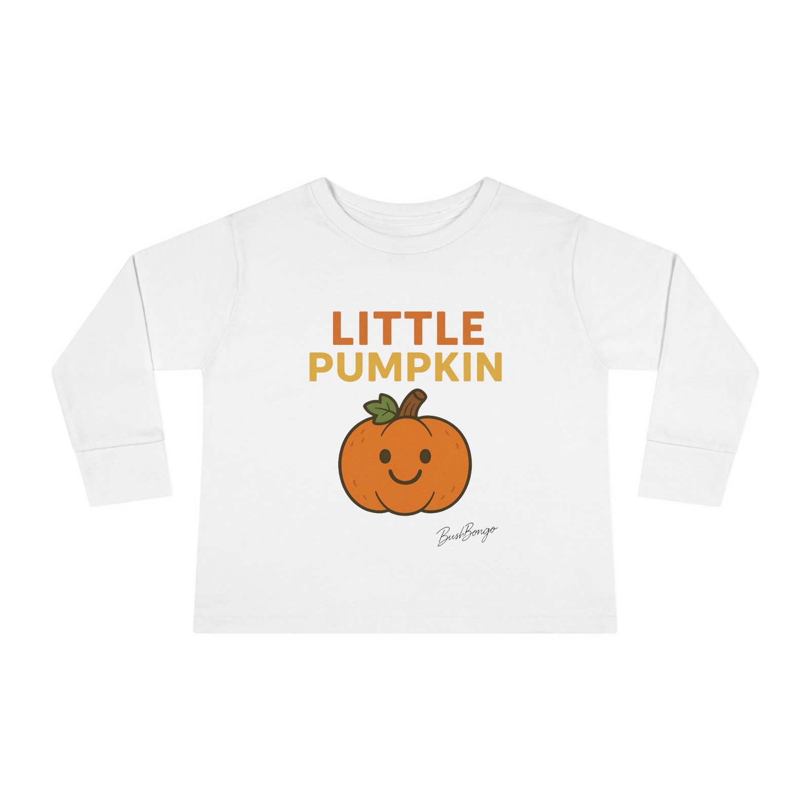 Little Pumpkin Thanksgiving Toddler Tee - Image 1
