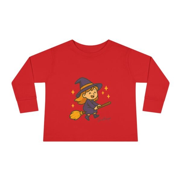 Witch on Broom Toddler Tee