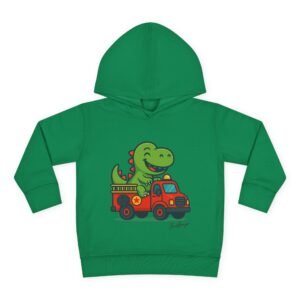 Dinosaur Toddler Fleece Pullover Hoodie - Image 9