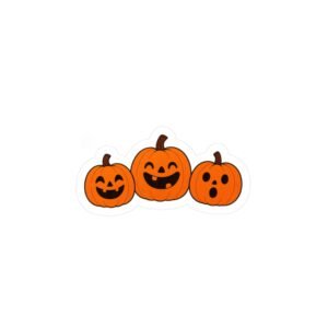 Halloween Pumpkin Squad Kiss-Cut Vinyl Decals