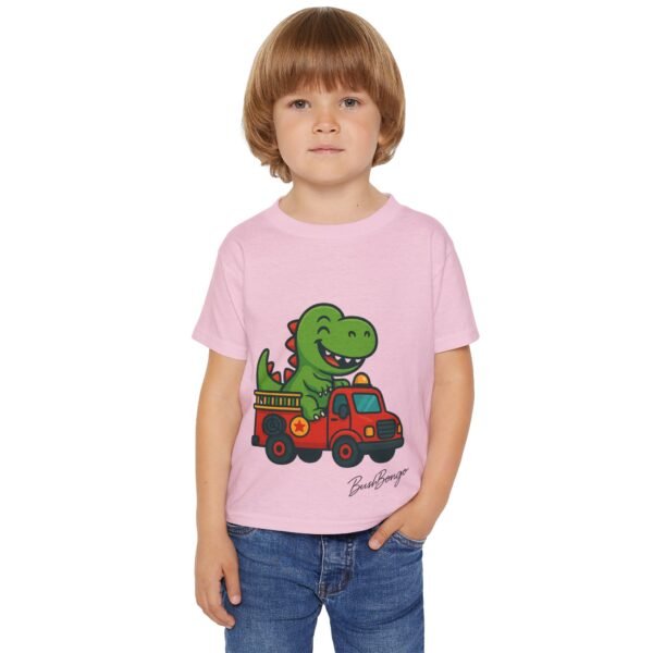 Funny Dino Truck Toddler Tee