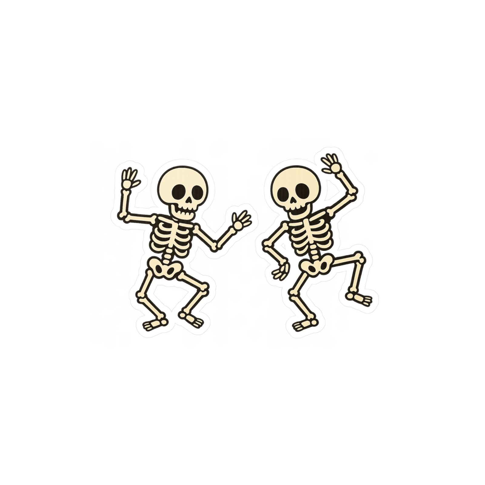 Skeleton Dance Kiss-Cut Vinyl Decals - Image 9