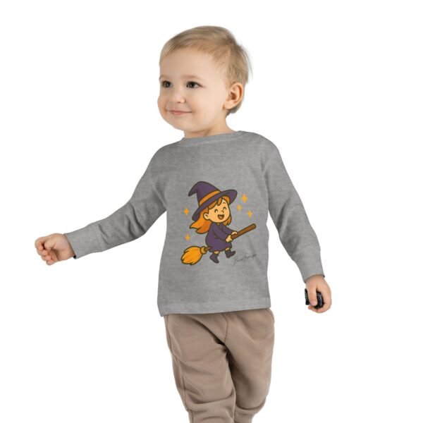 Witch on Broom Toddler Tee