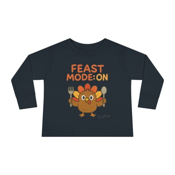 Thanksgiving Feast Mode on Turkey Toddler Tee