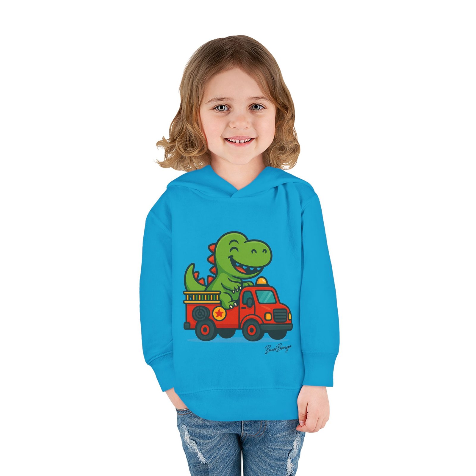 Dinosaur Toddler Fleece Pullover Hoodie - Image 20