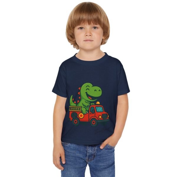 Funny Dino Truck Toddler Tee