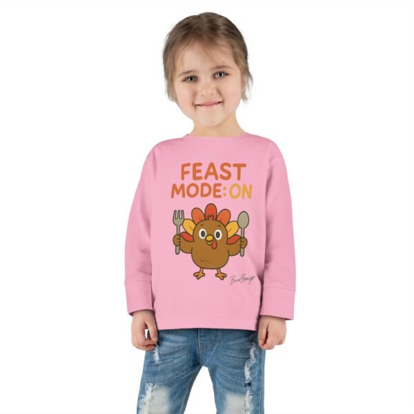 Thanksgiving Feast Mode on Turkey Toddler Tee