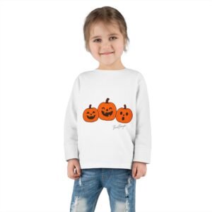 Laughing Pumpkin Squad Toddler Tee - Image 4
