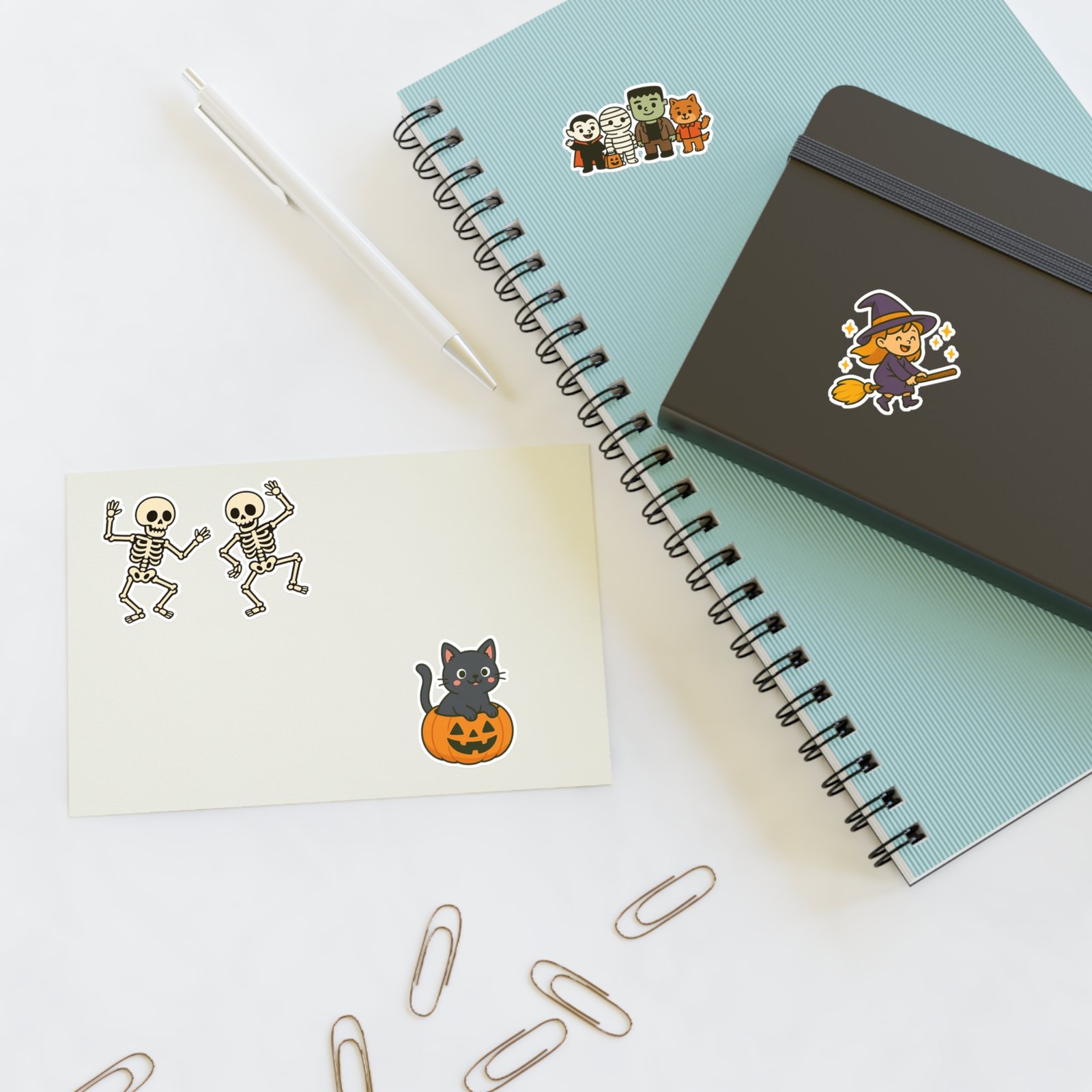 Halloween Sticker Sheets - Spooky Fun - Image 4