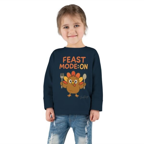 Thanksgiving Feast Mode on Turkey Toddler Tee
