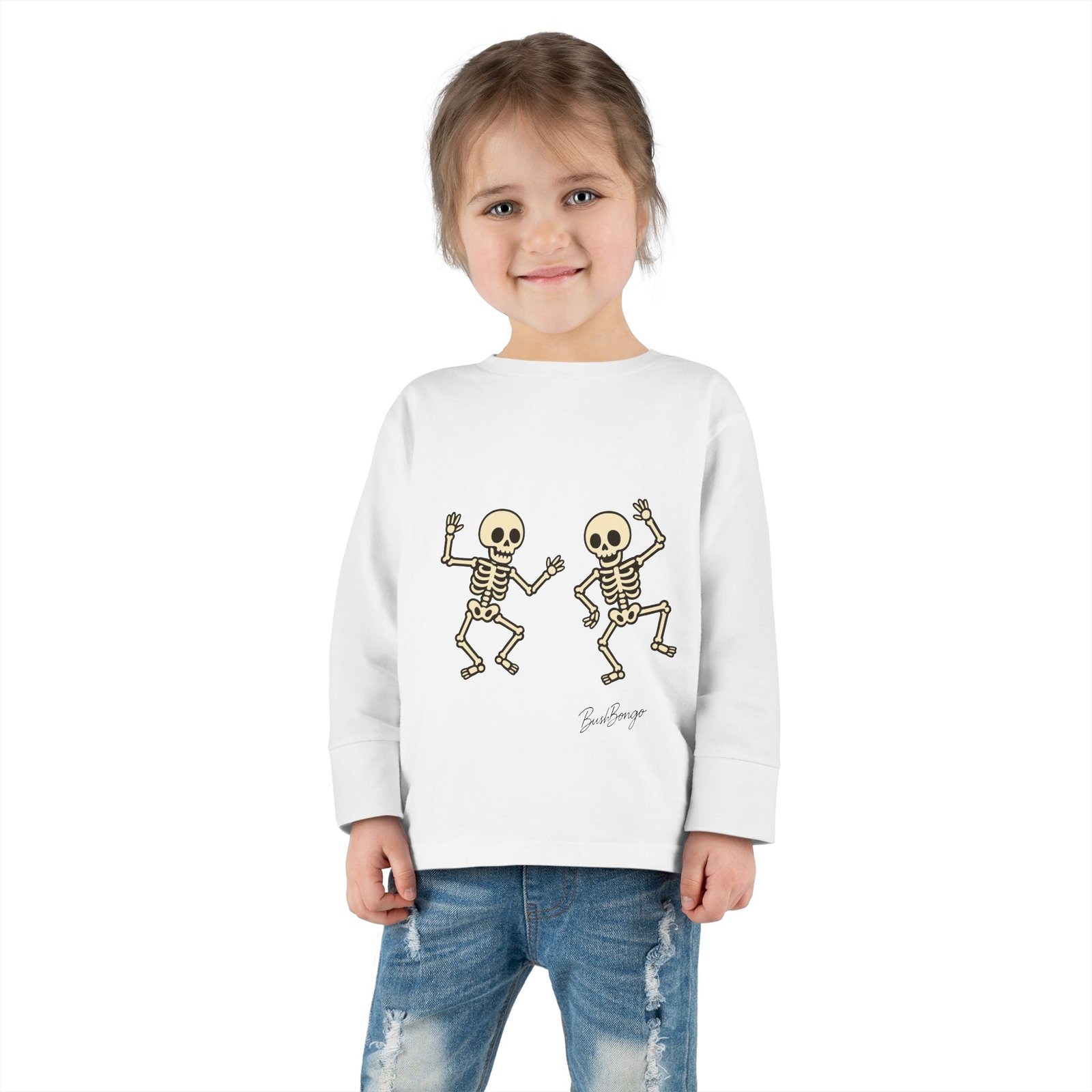 Dancing Skeleton Squad Toddler Tee - Image 4