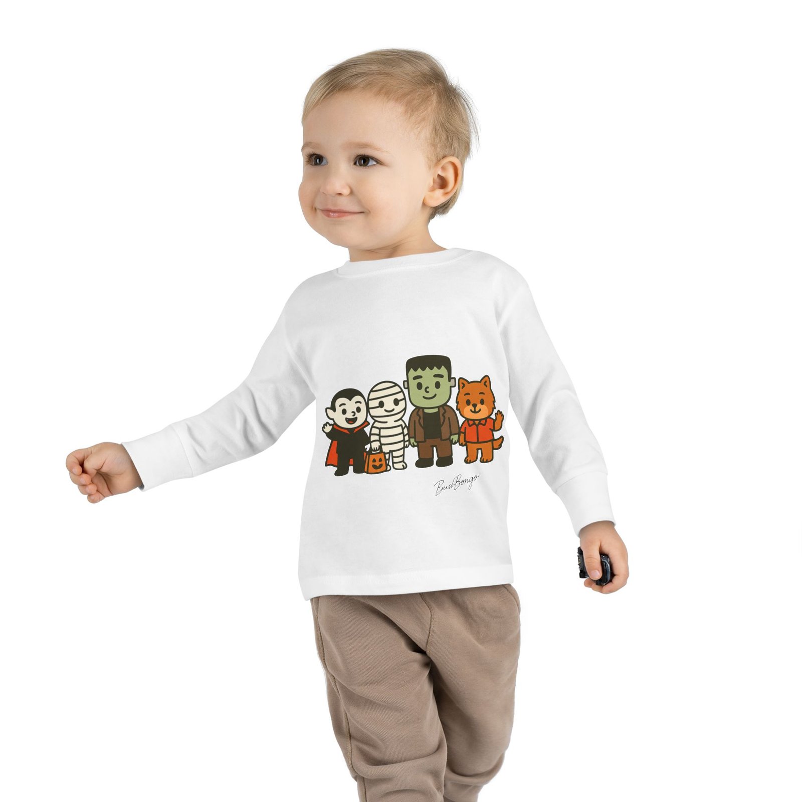 Monster Squad Halloween Toddler Tee - Image 3
