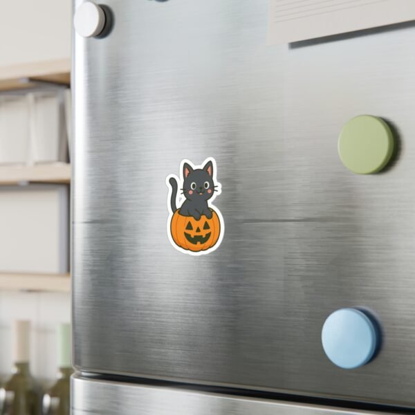 Peek-a-Boo Cat Halloween Decals
