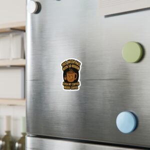 Humorous Coffee Theme Vinyl Decals - Image 3