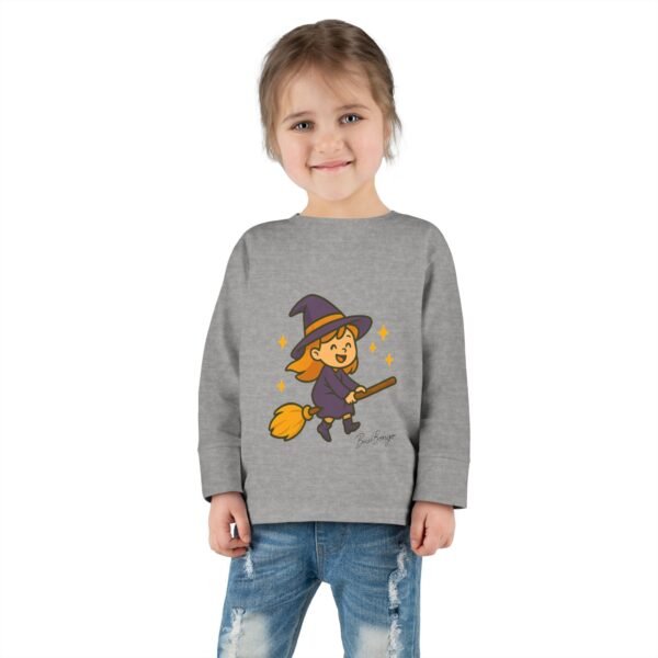 Witch on Broom Toddler Tee