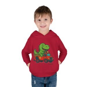 Dinosaur Toddler Fleece Pullover Hoodie - Image 55