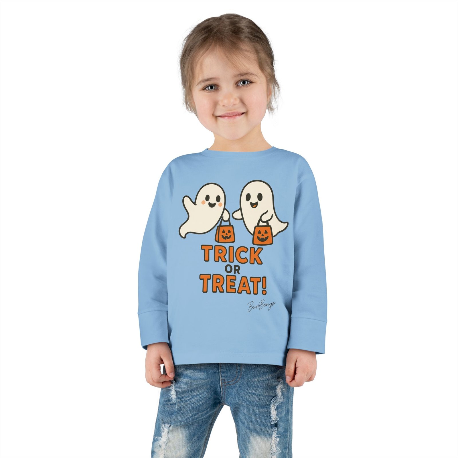 Ghost Halloween Toddler Tee - Image 12