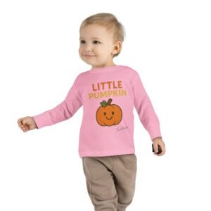 Little Pumpkin Thanksgiving Toddler Tee - Image 27