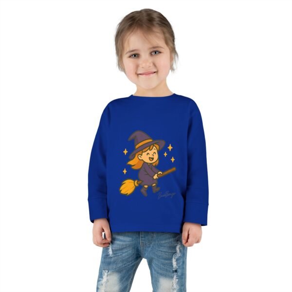Witch on Broom Toddler Tee