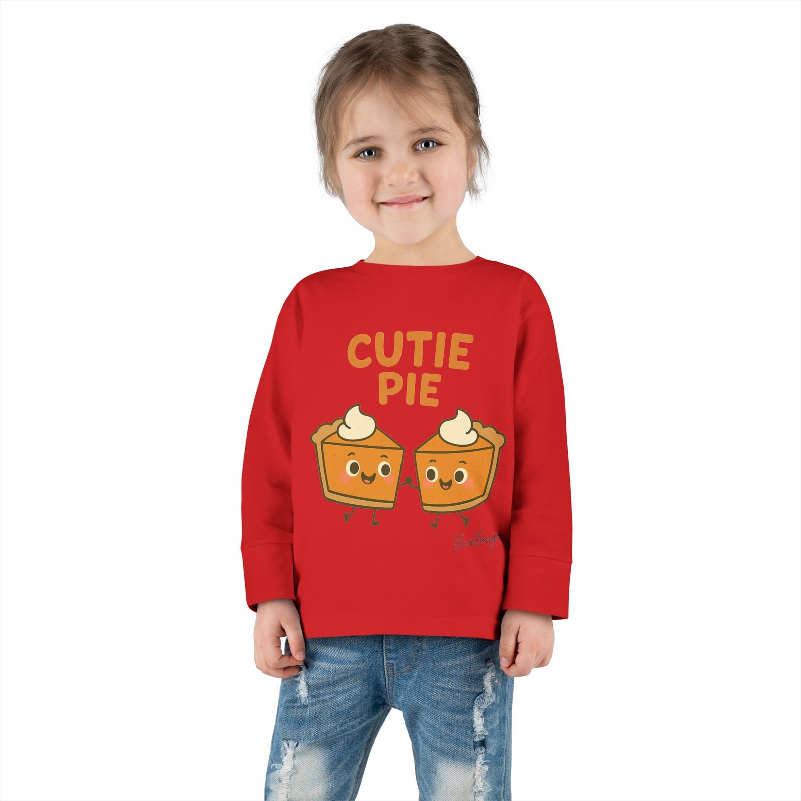Cutie Pie Thanksgiving Toddler Tee - Image 32