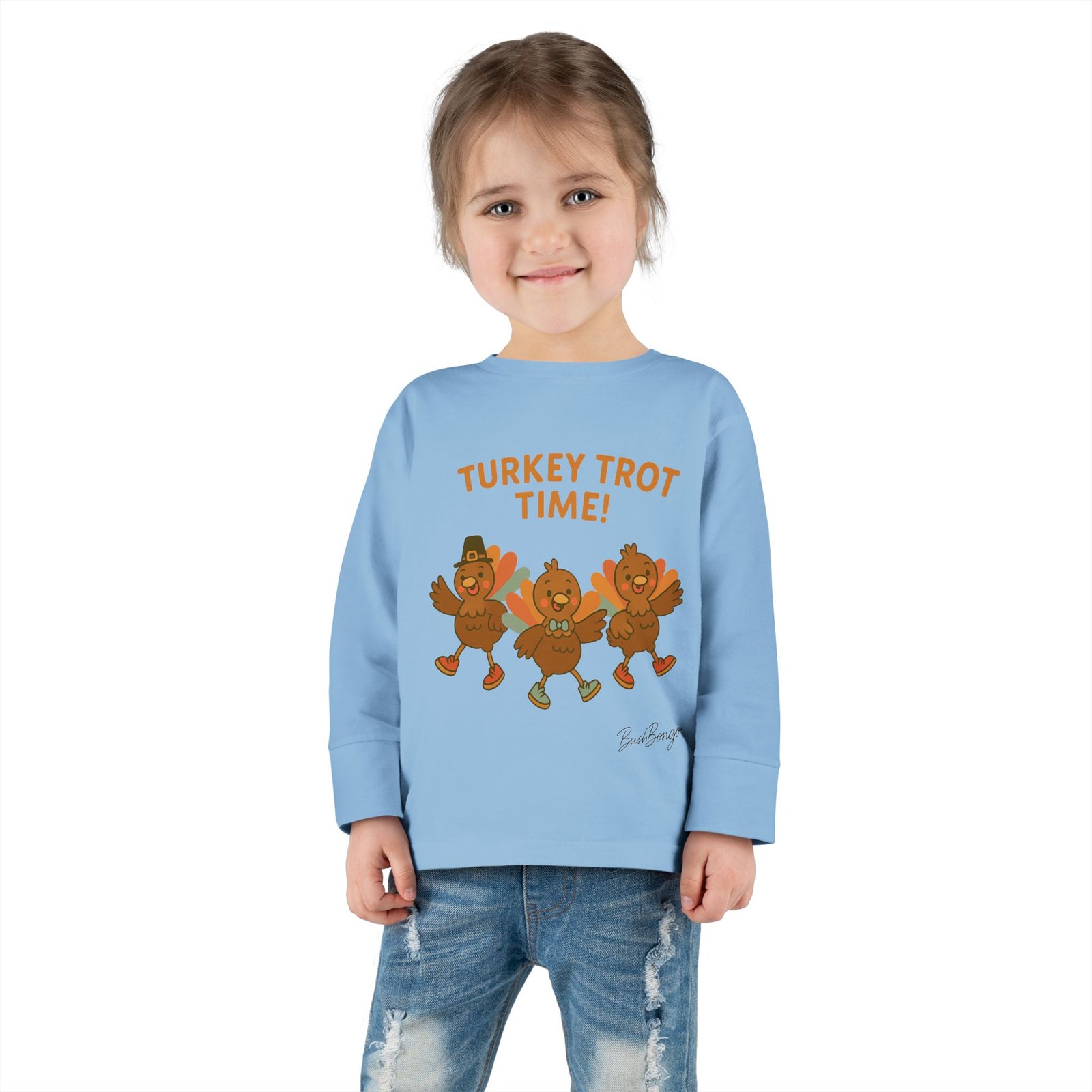 Thanksgiving Turkey Dance Toddler Tee - Image 12
