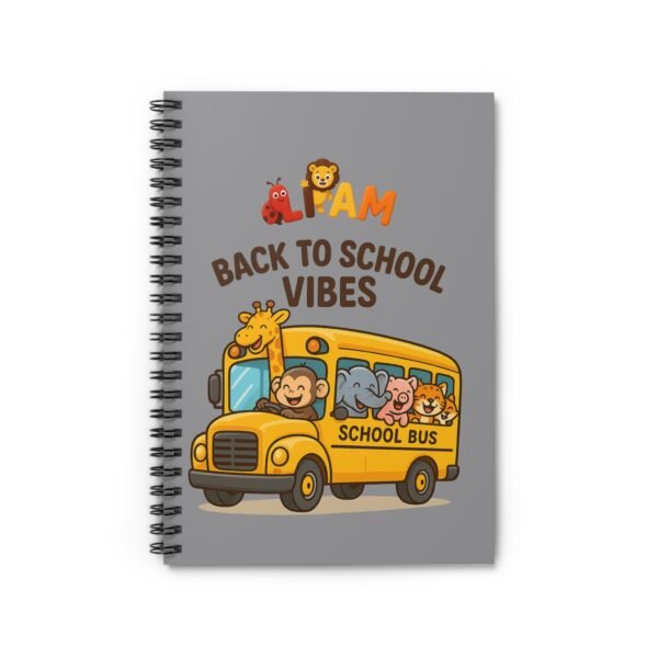 Back to School Fun Spiral Notebook for Kids