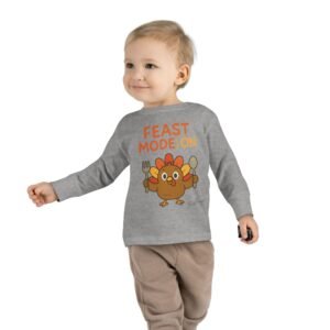 Thanksgiving Feast Mode on Turkey Toddler Tee - Image 7