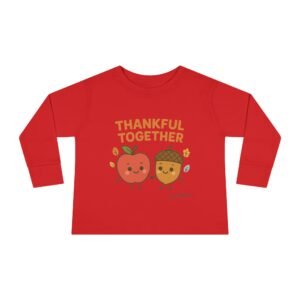 Thankful Together Thanksgiving Toddler Tee - Image 29