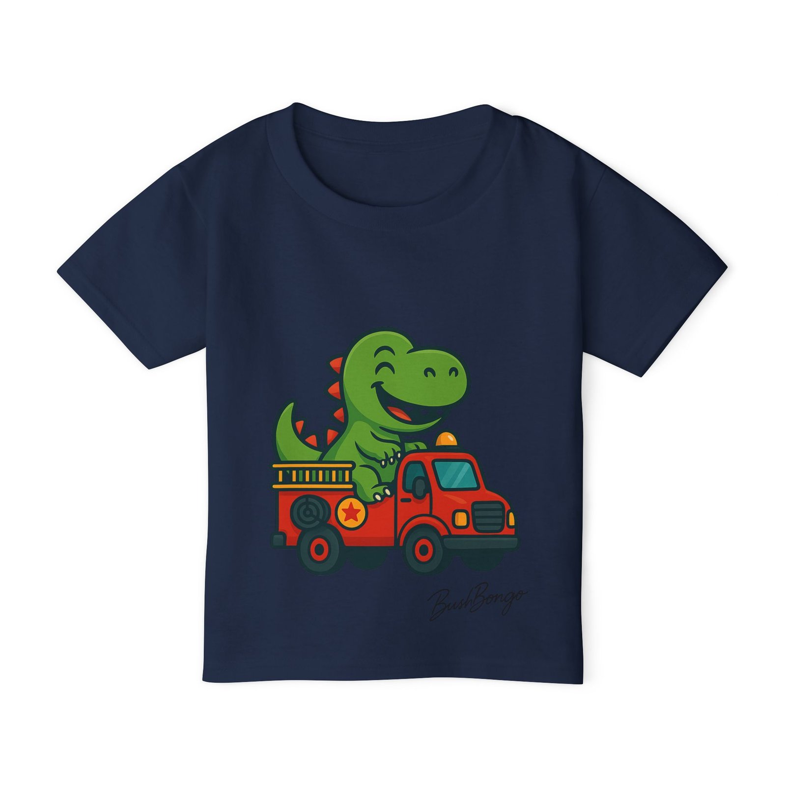Funny Dino Truck Toddler Tee - Image 17