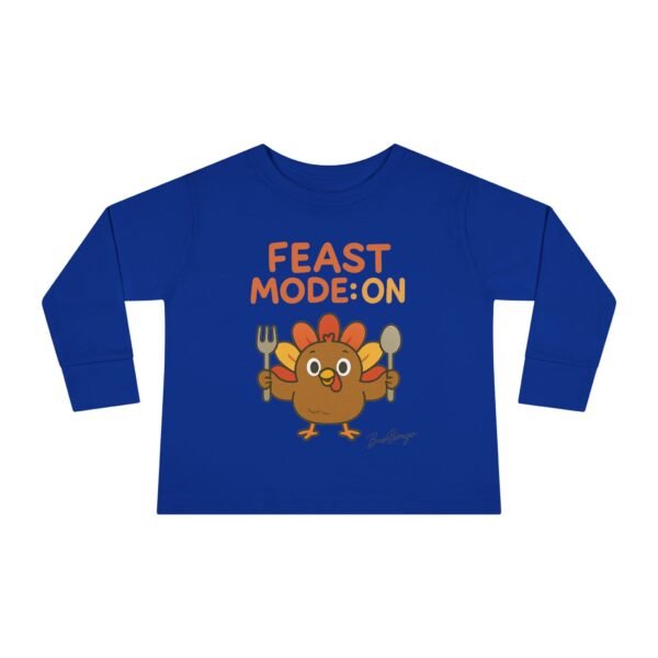 Thanksgiving Feast Mode on Turkey Toddler Tee